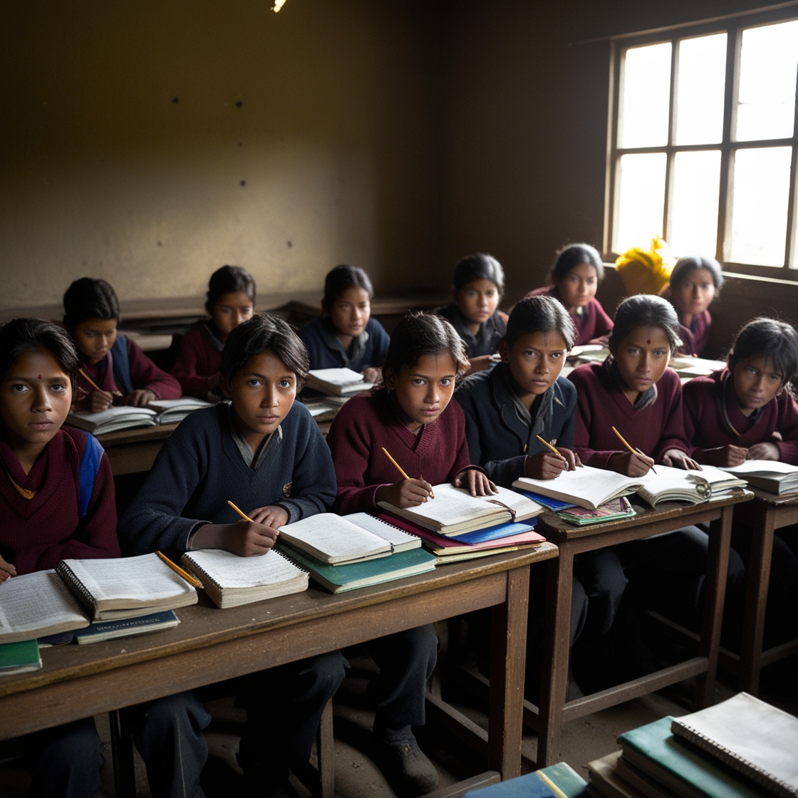 Children learning